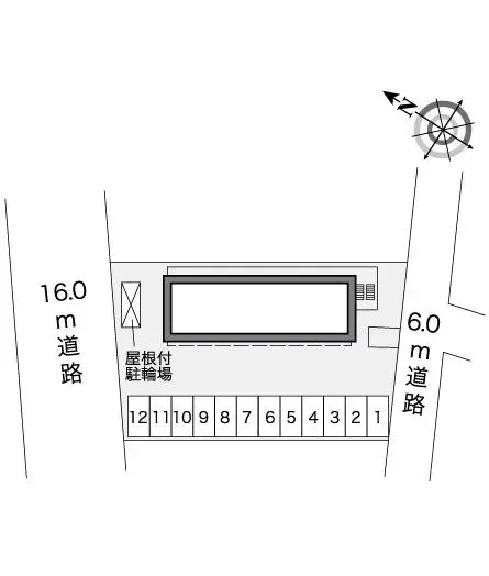 ★手数料０円★入間市上藤沢 月極駐車場